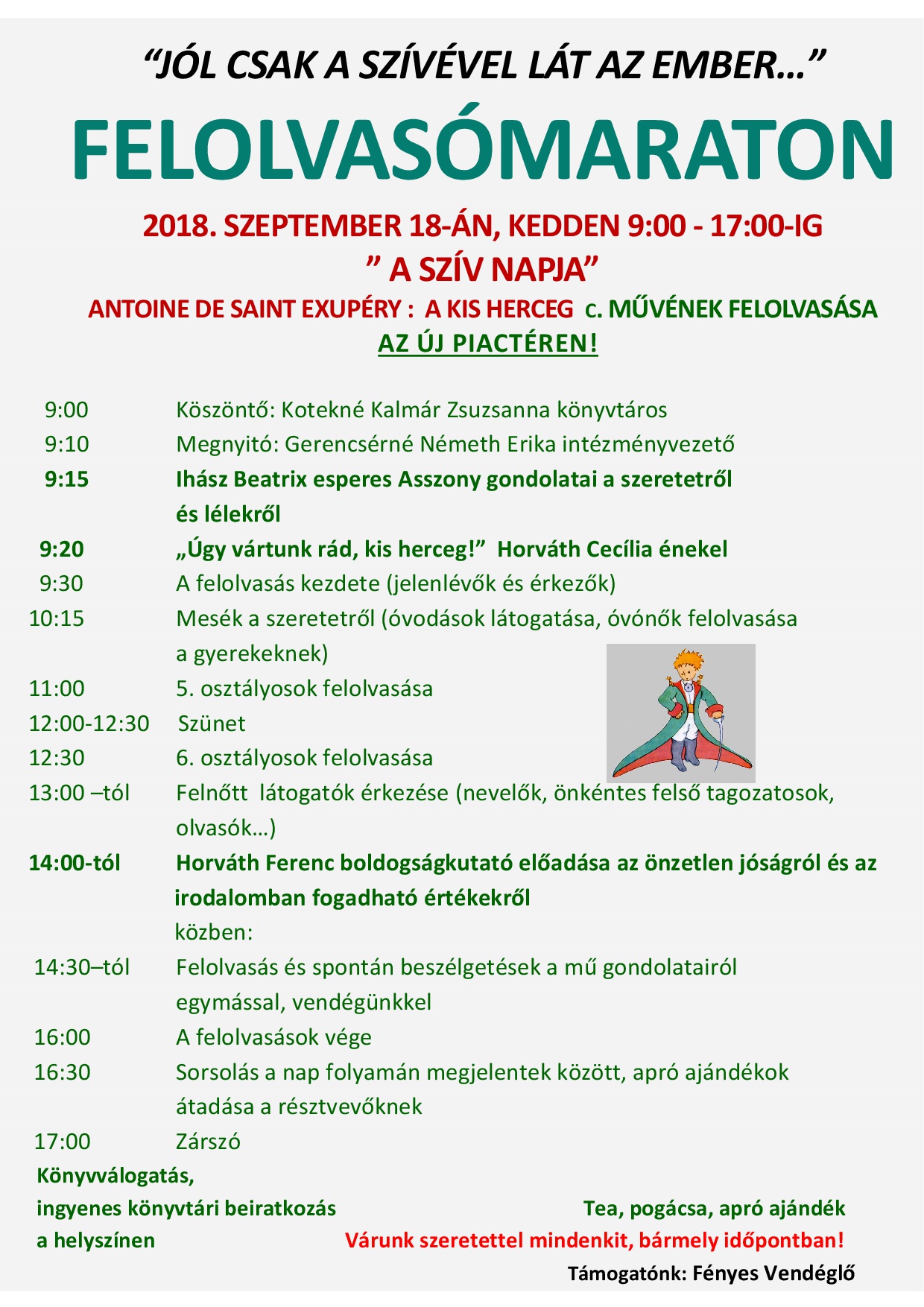 A sziv napja program